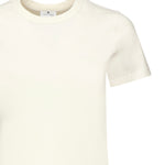 T-shirt con ricamo logo 325JTS217JS0233 0001 COURREGES 