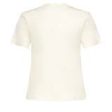 T-shirt con ricamo logo 325JTS217JS0233 0001 COURREGES 