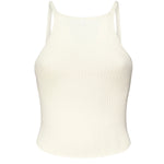 Top in maglia a coste 325MT0450FI0001 0001 COURREGES 