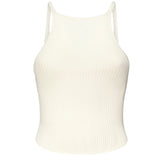 Top in maglia a coste 325MT0450FI0001 0001 COURREGES 