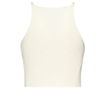 Top in maglia a coste 325MT0450FI0001 0001 COURREGES 