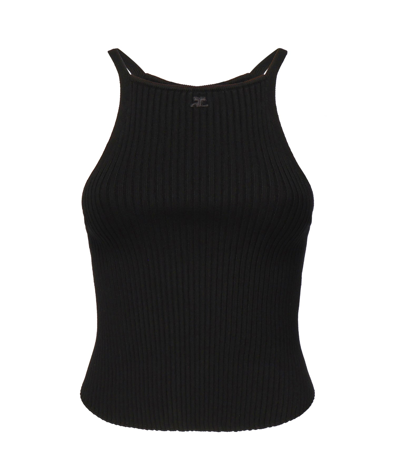 Top in maglia a coste<BR/> 325MT0450FI0001 9999 COURREGES 
