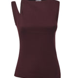 Top Transverse in cotone anni '90 425JDE146JS0194 4010 COURREGES 