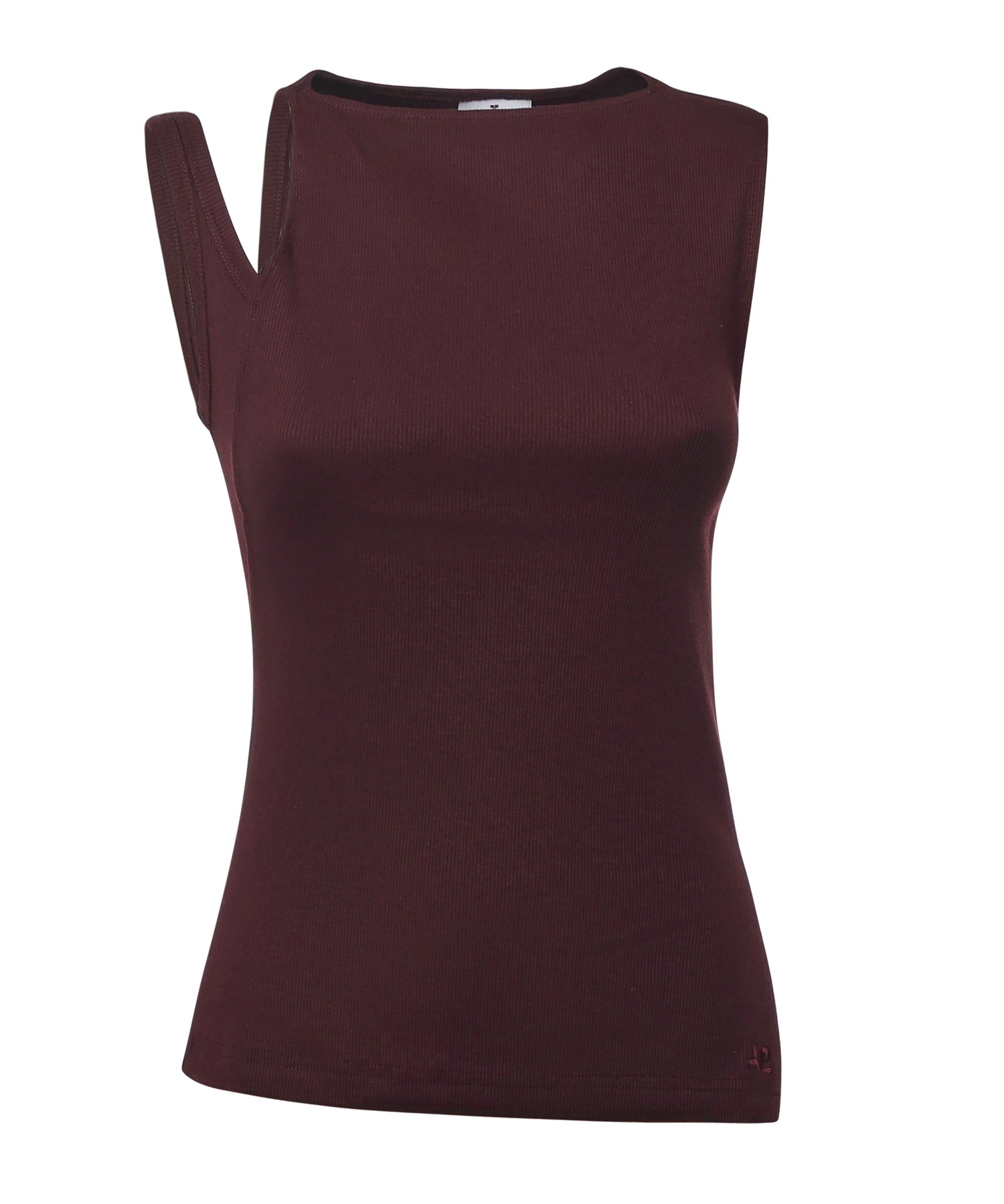 Top Transverse in cotone anni '90 425JDE146JS0194 4010 COURREGES 