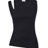 Top Transverse in cotone anni '90 425JDE146JS0194 9999 COURREGES 