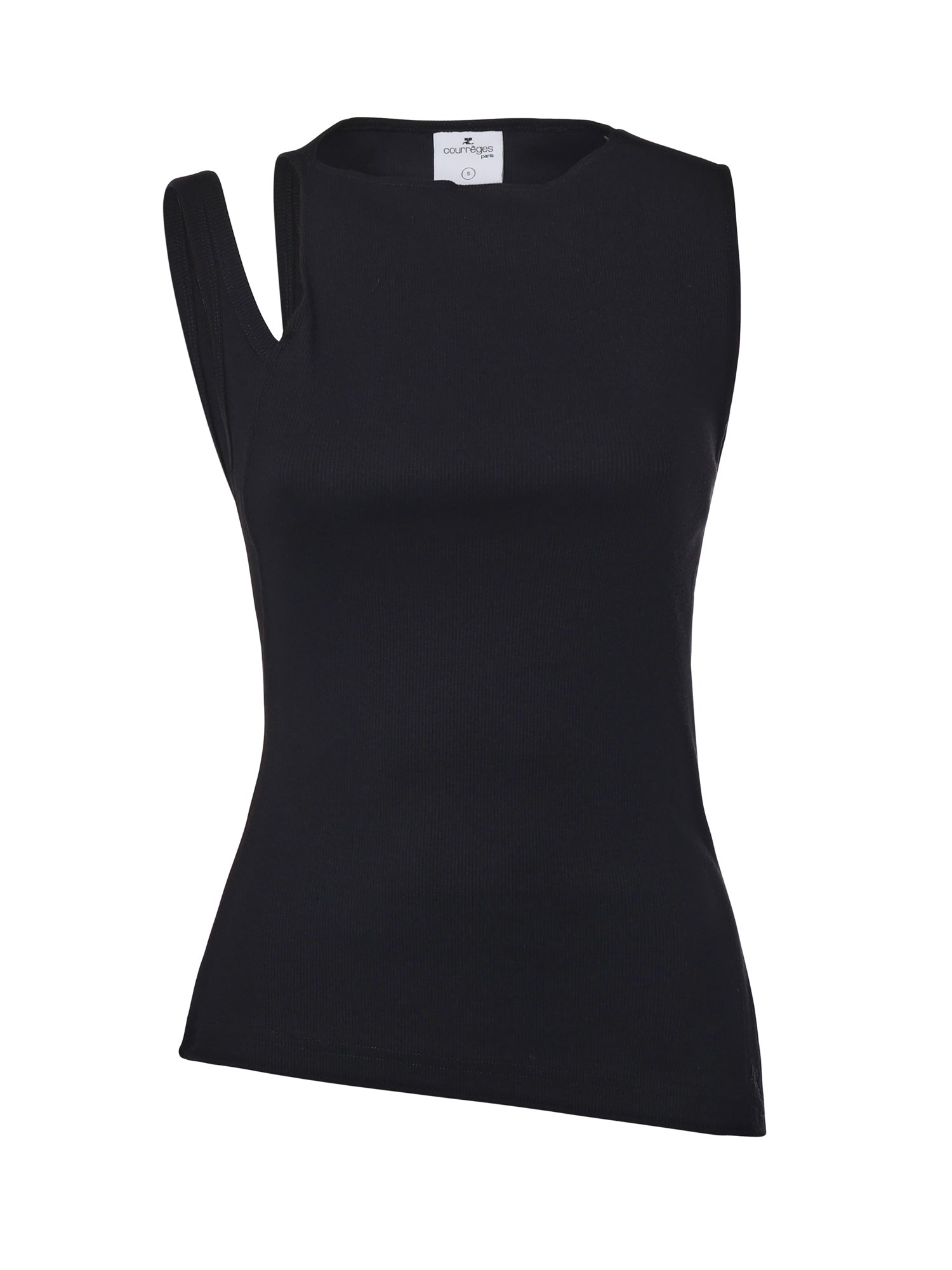 Top Transverse in cotone anni '90 425JDE146JS0194 9999 COURREGES 