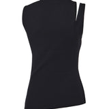 Top Transverse in cotone anni '90 425JDE146JS0194 9999 COURREGES 