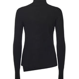 Maglione con bottoni obliqui 425MPU258FI001 9999 COURREGES 