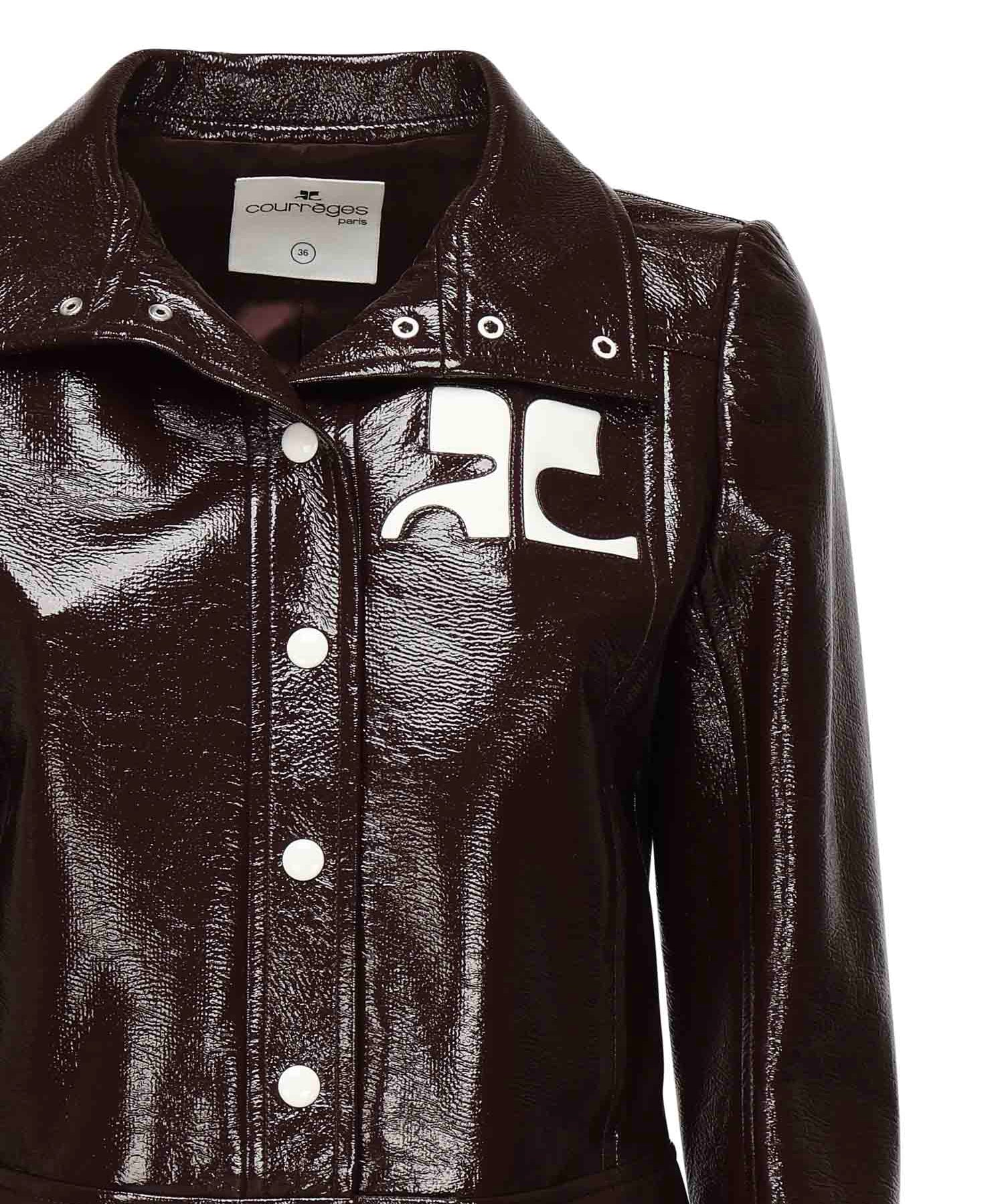Giacca Reedition in vinile PERCBL005VY0014 4010 COURREGES 
