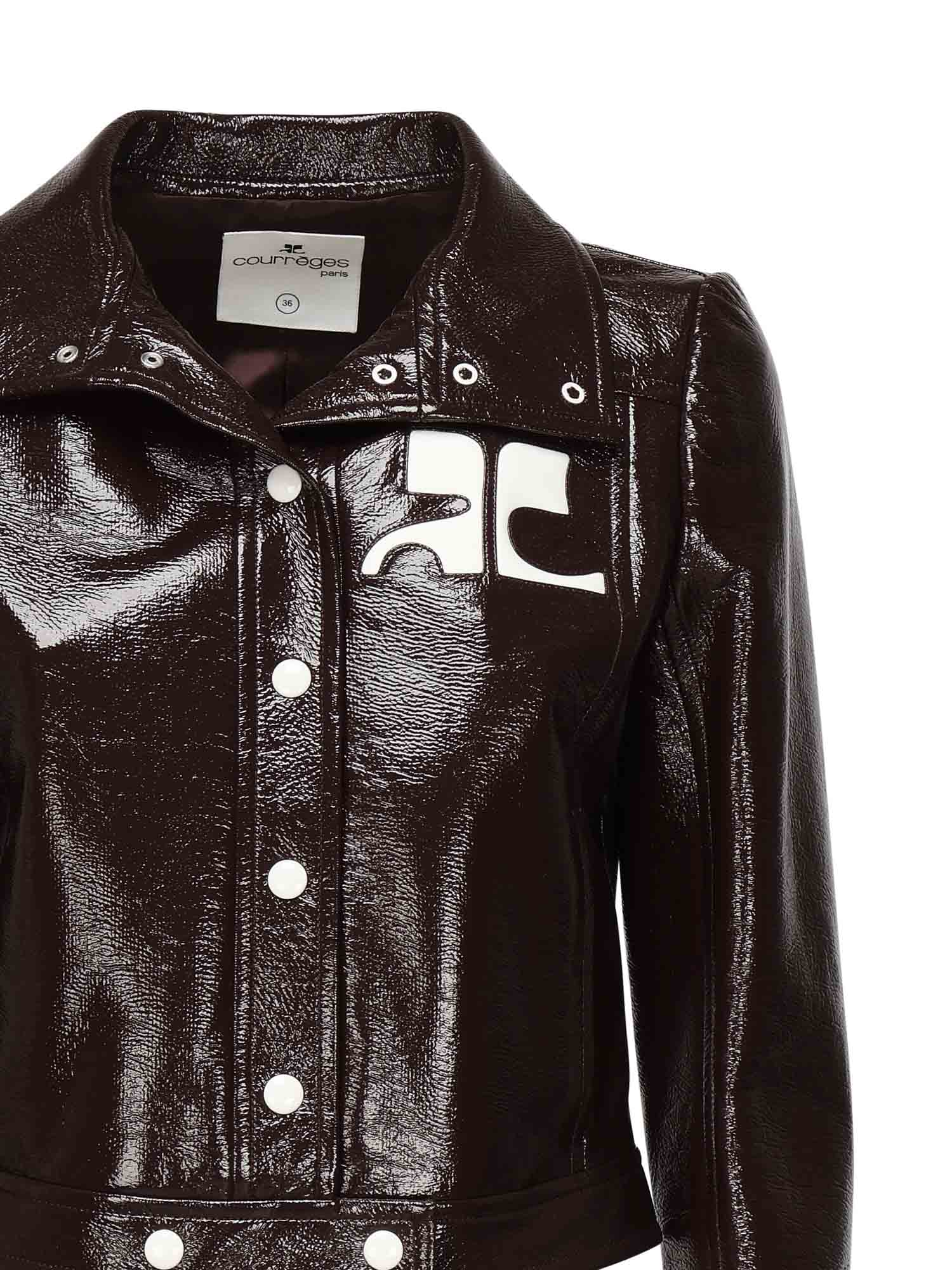 Giacca Reedition in vinile PERCBL005VY0014 4010 COURREGES 