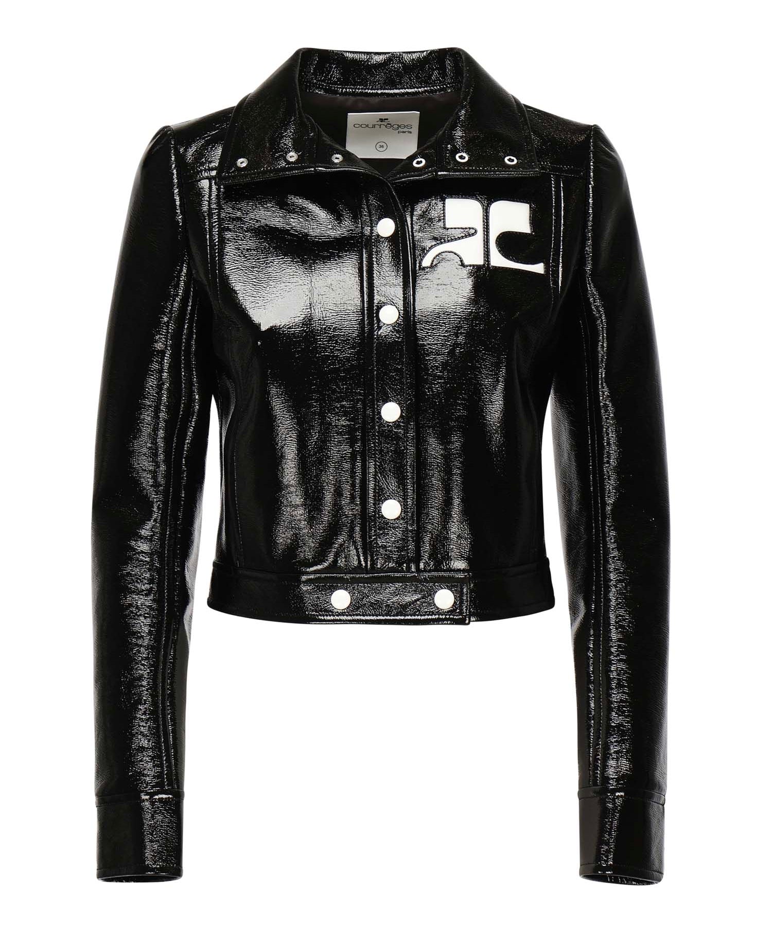 Giacca Reedition in vinile PERCBL005VY0014 9999 COURREGES 