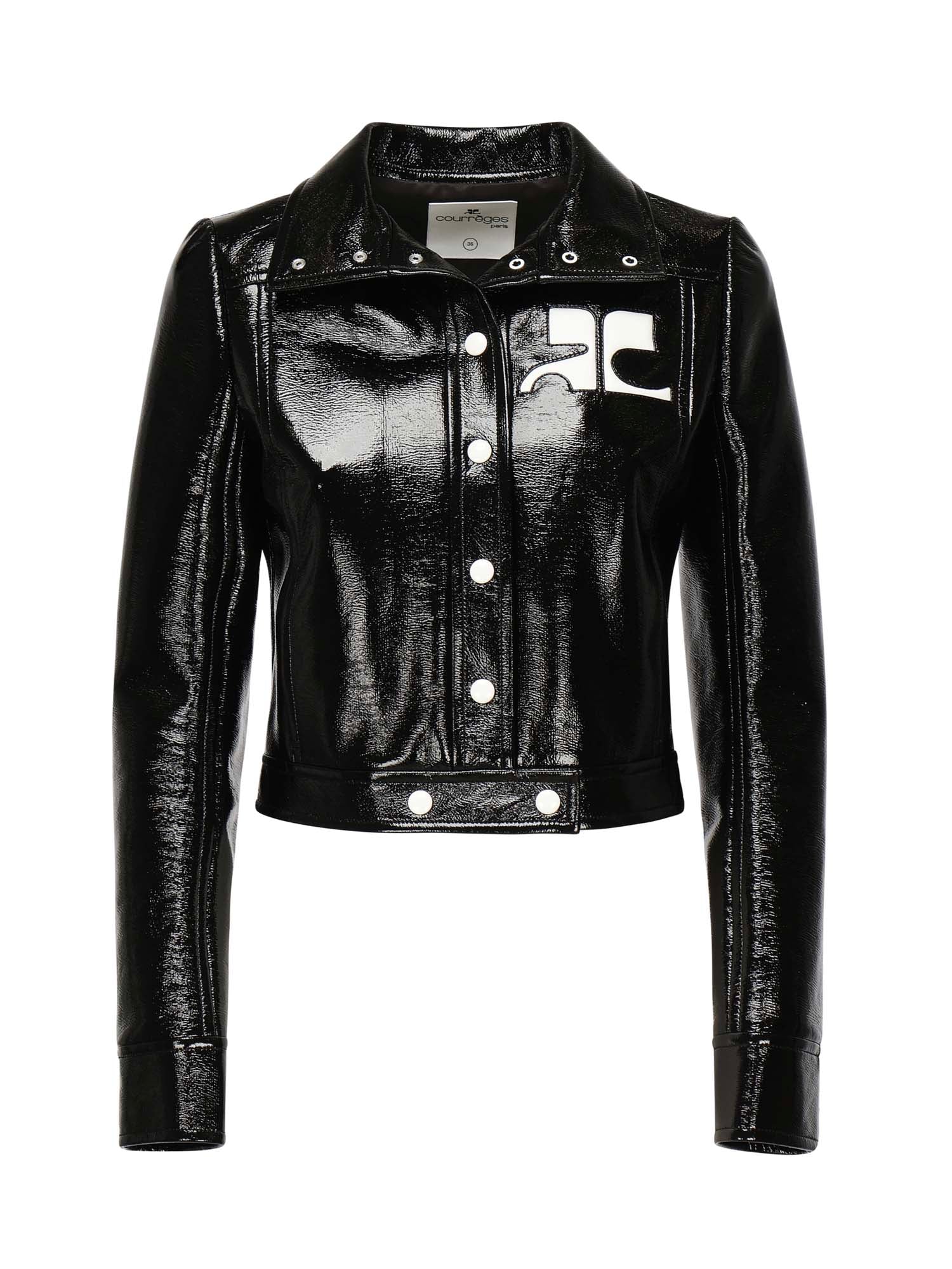 Giacca Reedition in vinile PERCBL005VY0014 9999 COURREGES 