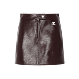 Minigonna in vinile reedition PERCJU001VY0014 4010 COURREGES 