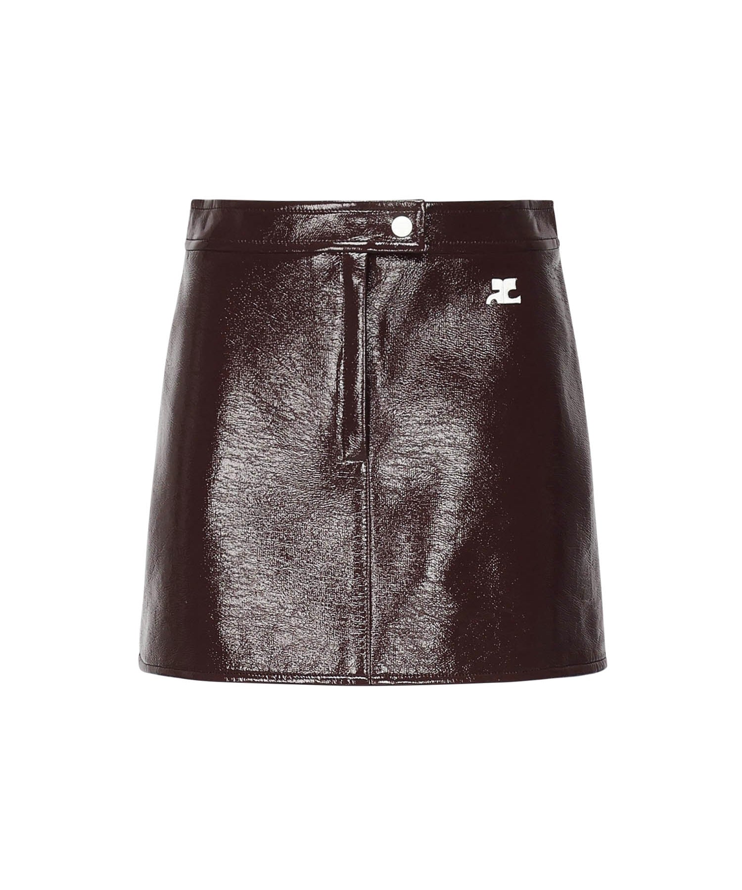 Minigonna in vinile reedition PERCJU001VY0014 4010 COURREGES 