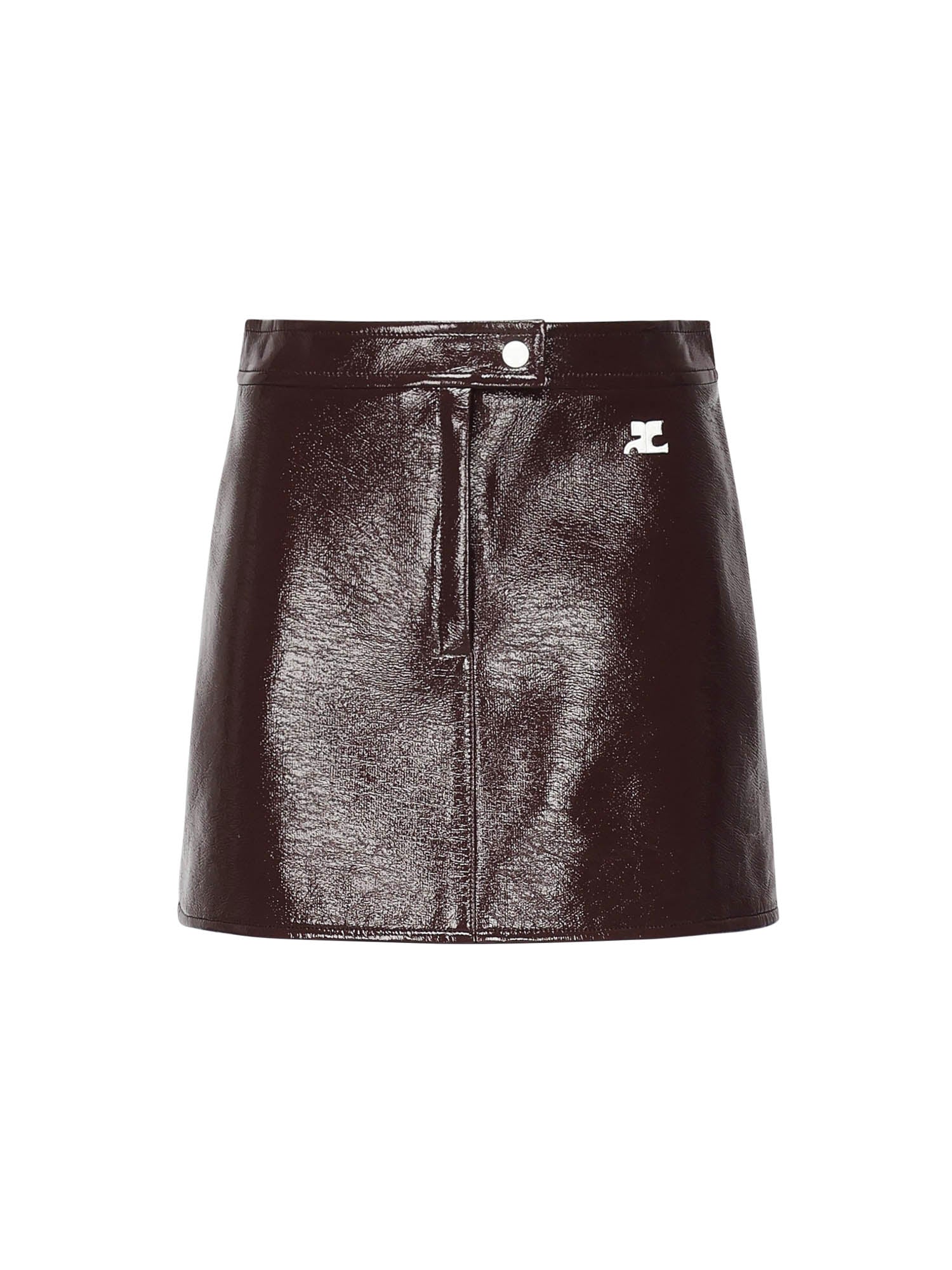 Minigonna in vinile reedition PERCJU001VY0014 4010 COURREGES 