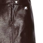 Minigonna in vinile reedition PERCJU001VY0014 4010 COURREGES 