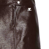 Minigonna in vinile reedition PERCJU001VY0014 4010 COURREGES 