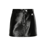 Minigonna in vinile reedition PERCJU001VY0014 9999 COURREGES 