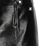 Minigonna in vinile reedition PERCJU001VY0014 9999 COURREGES 
