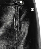 Minigonna in vinile reedition PERCJU001VY0014 9999 COURREGES 