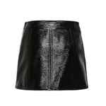 Minigonna in vinile reedition PERCJU001VY0014 9999 COURREGES 