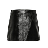 Minigonna in vinile reedition PERCJU001VY0014 9999 COURREGES 