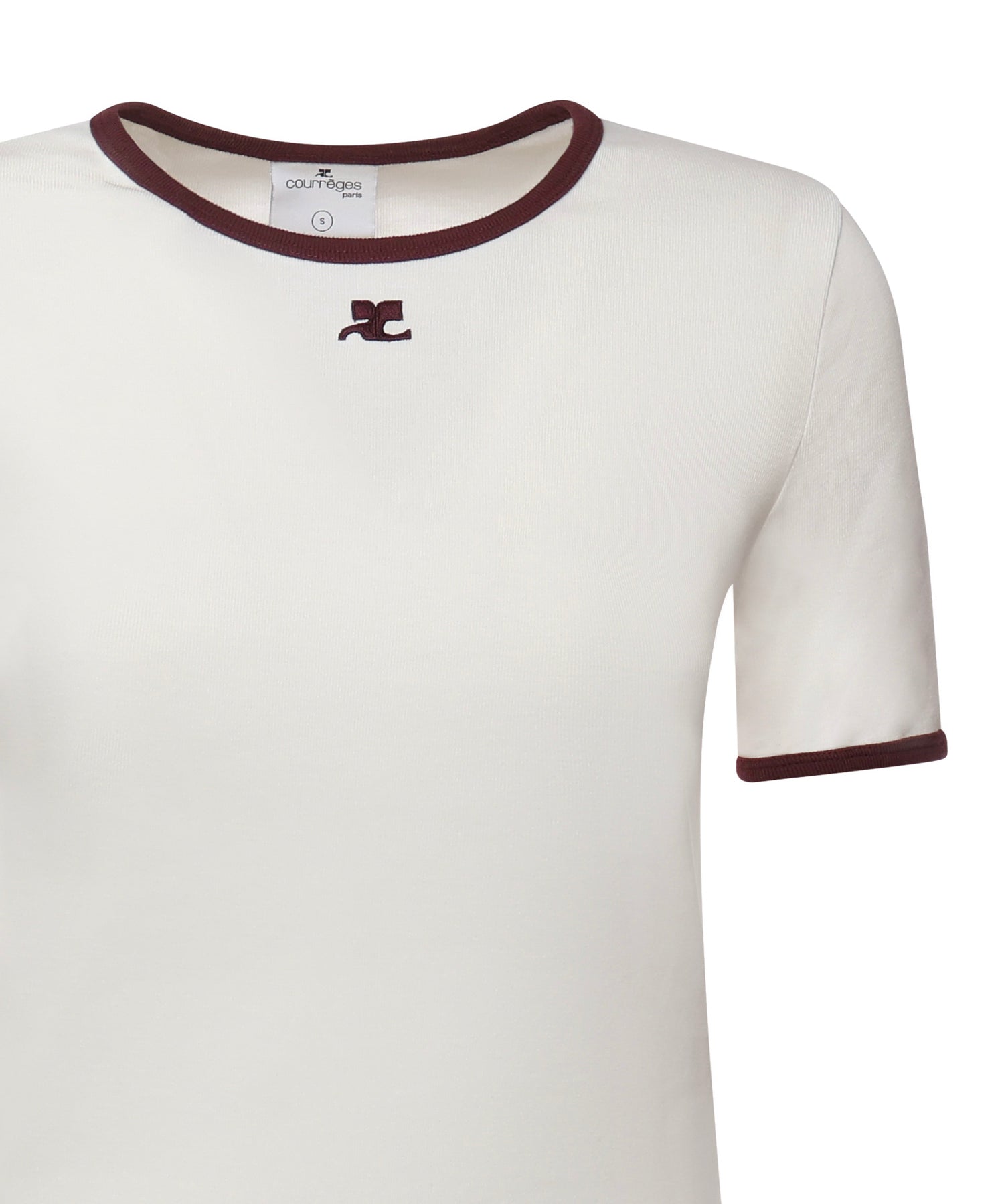 T-shirt in cotone VESJTS017JS0070 0098 COURREGES 