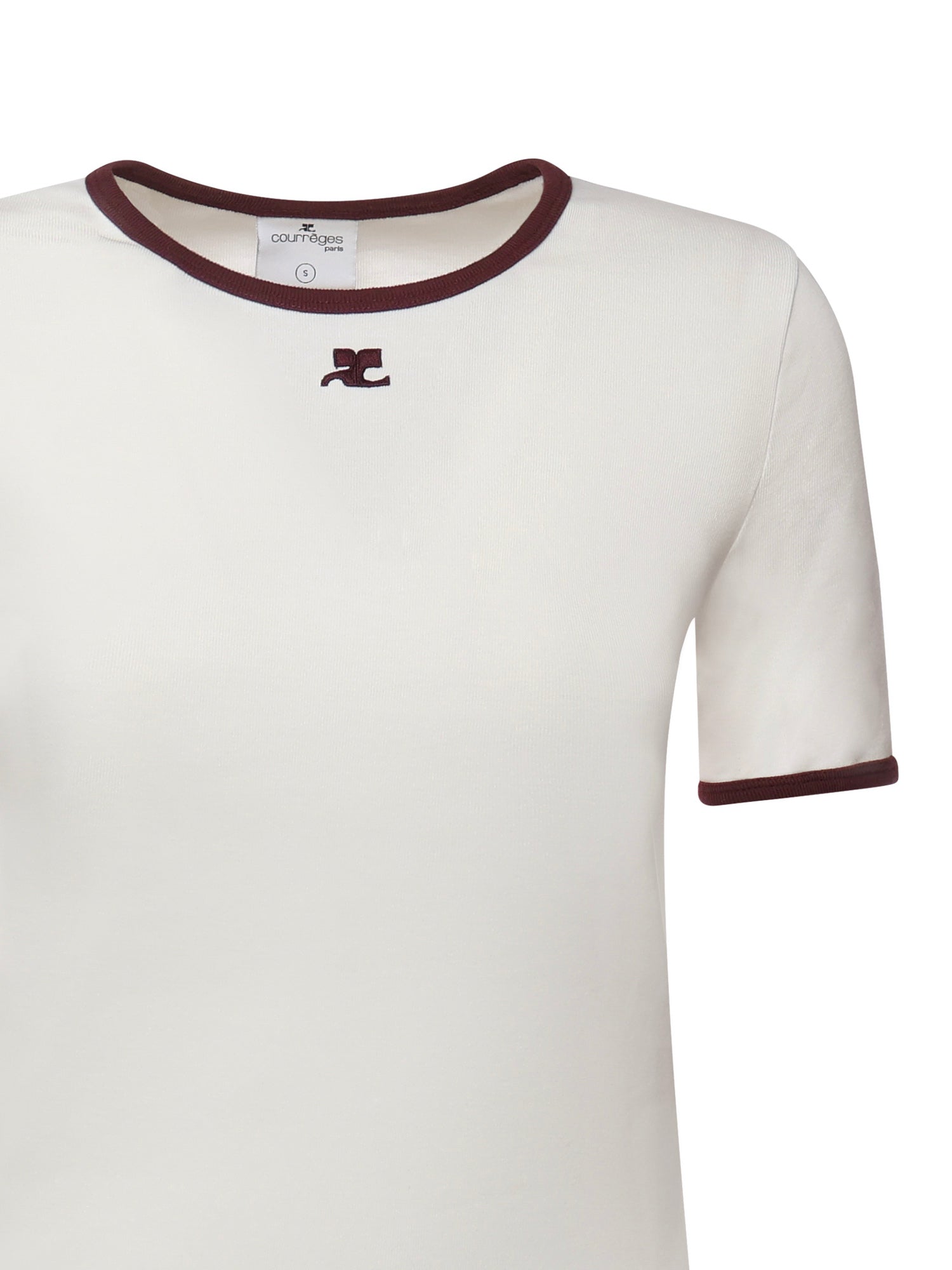 T-shirt in cotone VESJTS017JS0070 0098 COURREGES 