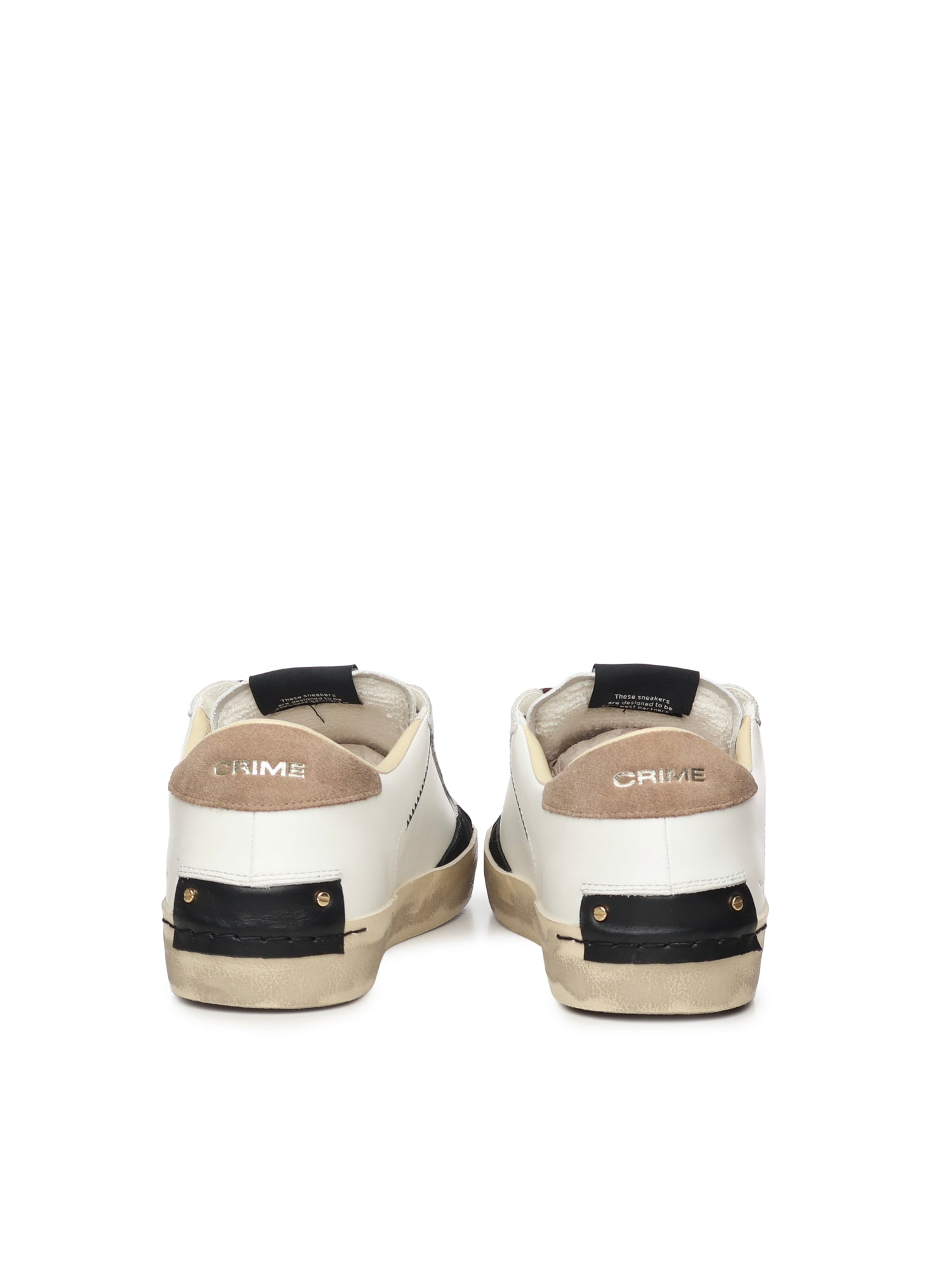 Sneakers Distressed<BR/> 11001AA8 WHITE CRIME LONDON 