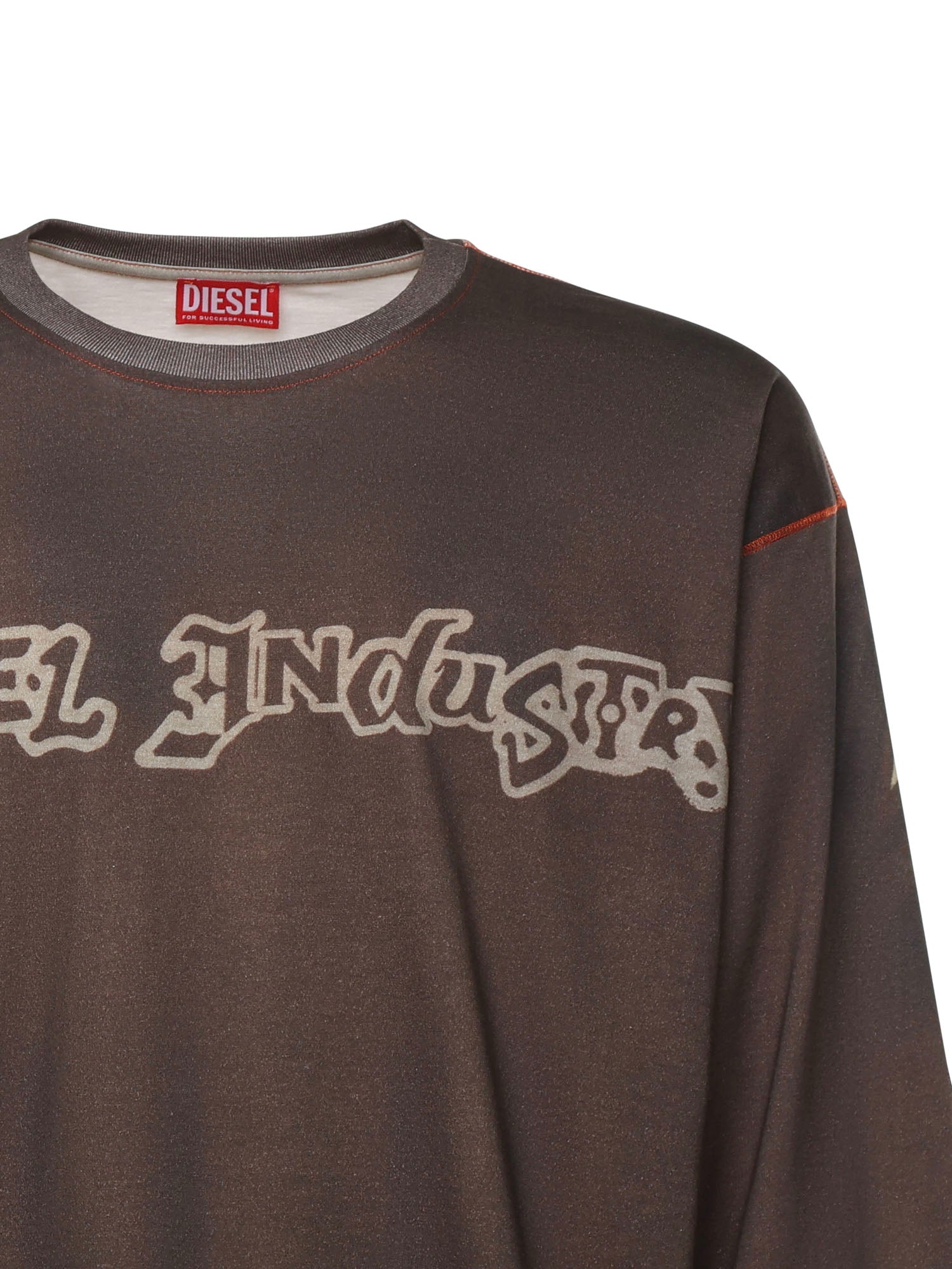 Felpa con stampa graffiti A21621 0BKBY5ENA DIESEL 