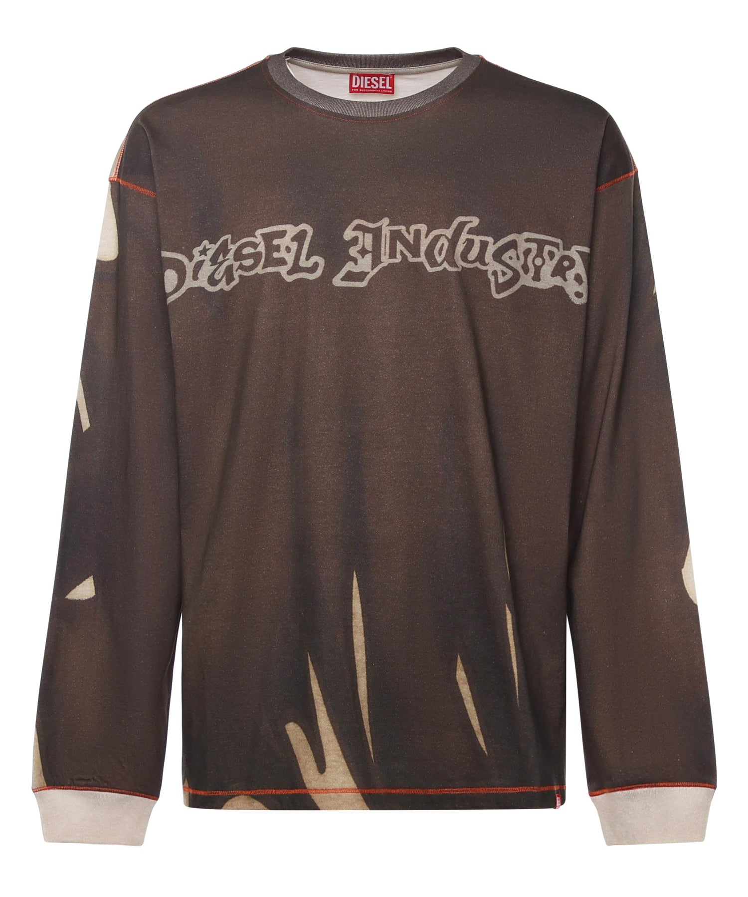 Felpa con stampa graffiti A21621 0BKBY5ENA DIESEL 