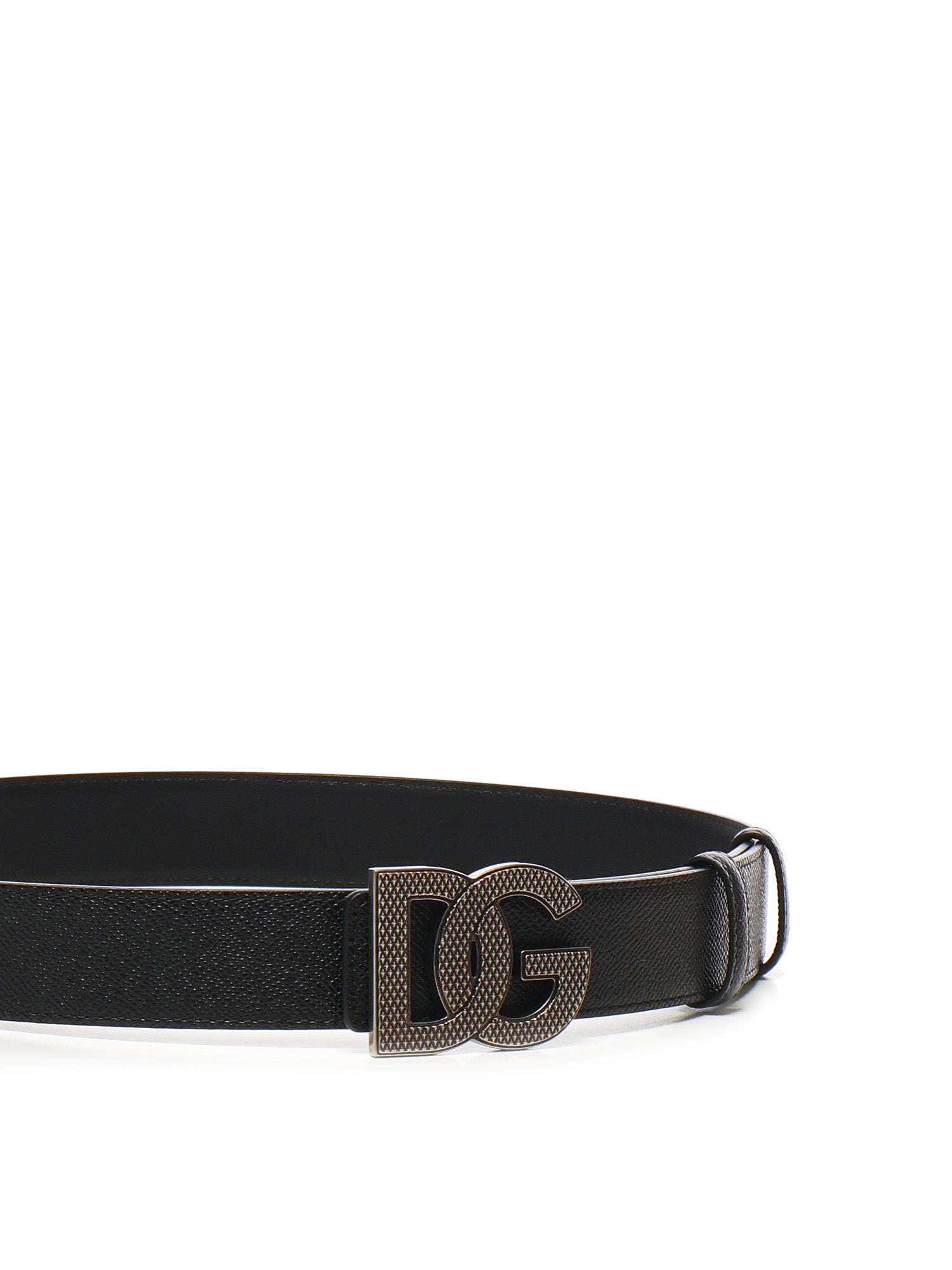 Cintura con logo in pelle di vitello BC4943 AG6518B956 DOLCE & GABBANA 