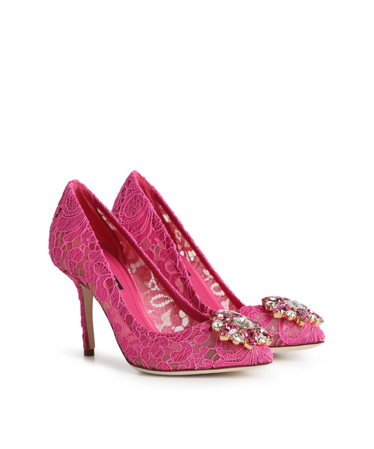 Décolleté rainbow in pizzo CD0101 AL19880422 DOLCE & GABBANA 