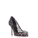Décolleté Rainbow in pizzo con broche<BR/> CD0101 AL19880999 DOLCE & GABBANA 