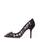 Décolleté Rainbow in pizzo con broche<BR/> CD0101 AL19880999 DOLCE & GABBANA 