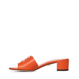Slide in pelle di vitello con logo CR1139 AY32980244 DOLCE & GABBANA 