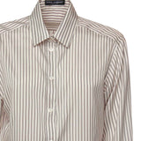 Camicia in seta stampa rigata F5K30T FB1BVS8051 DOLCE & GABBANA 
