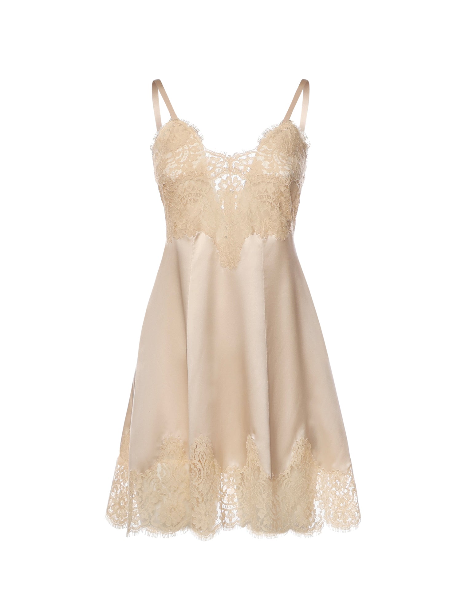 Abito in satin stretch F60FGT FURAGF0600 DOLCE & GABBANA 