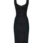 Abito in guaina elastica e pizzo F63G9T GDCLQN0000 DOLCE & GABBANA 
