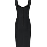Abito in guaina elastica e pizzo F63G9T GDCLQN0000 DOLCE & GABBANA 
