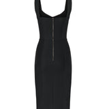 Abito in guaina elastica e pizzo F63G9T GDCLQN0000 DOLCE & GABBANA 