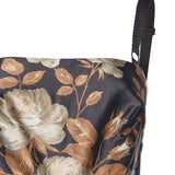 Abito in raso stampa Rosa vintage F6TYFT FSIB8HN5QQ DOLCE & GABBANA 