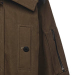 Piumino lungo con finiture in pelliccia F9U05Z FU6YDV0531 DOLCE & GABBANA 