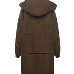 Piumino lungo con finiture in pelliccia F9U05Z FU6YDV0531 DOLCE & GABBANA 