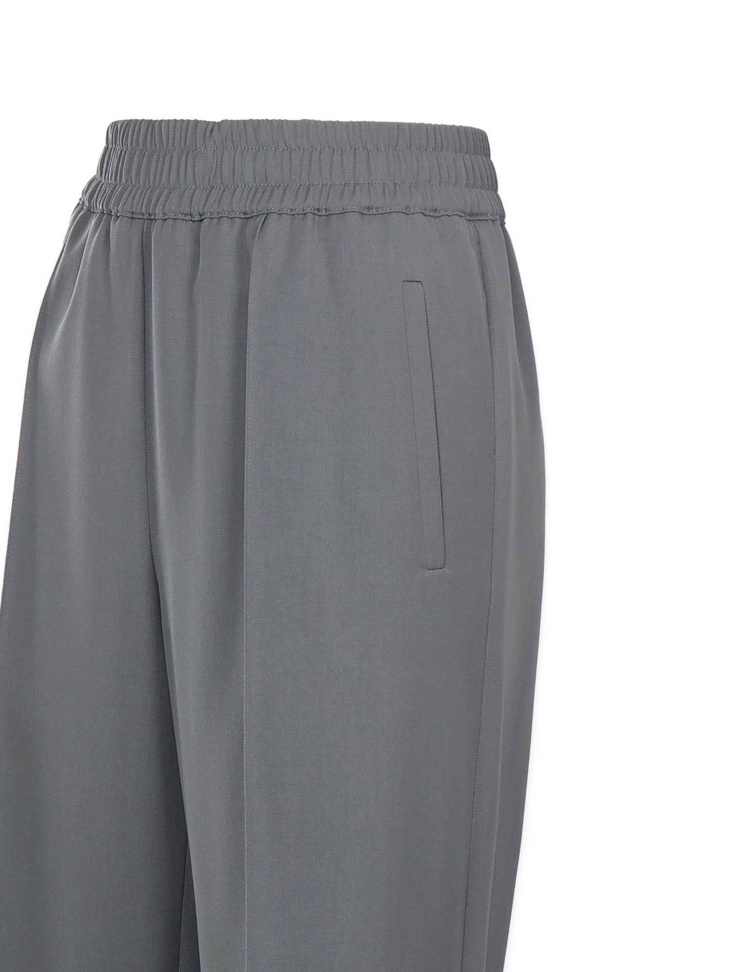 Pantaloni in gabardina di lana FTC6ZT FU2OWN0496 DOLCE & GABBANA 
