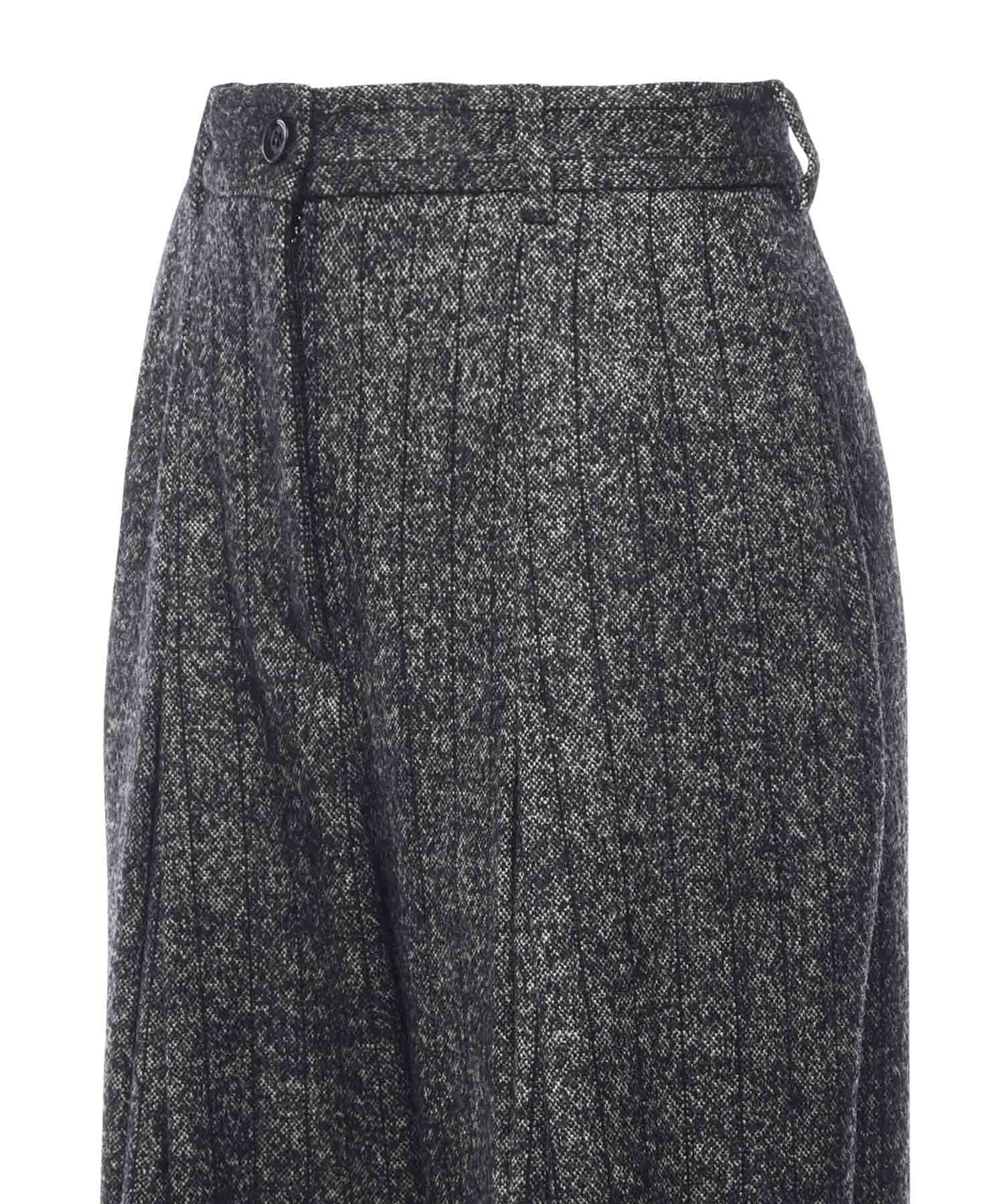 Pantaloni in lana rigata FTDC7T FRZANS8051 DOLCE & GABBANA 