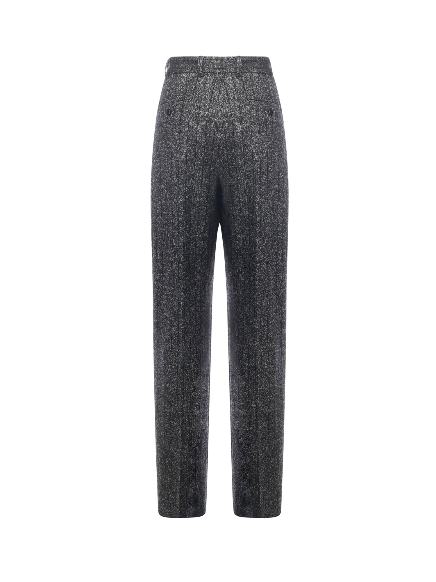Pantaloni in lana rigata FTDC7T FRZANS8051 DOLCE & GABBANA 