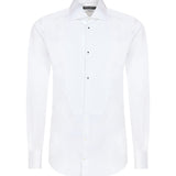 Camicia tuxedo in popeline di cotone G5EN5T FU5U8W0800 DOLCE & GABBANA 