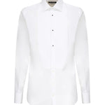 Camicia tuxedo in popeline di cotone G5EN5T GF217W0800 DOLCE & GABBANA 