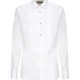 Camicia tuxedo in popeline di cotone G5EN5T GF217W0800 DOLCE & GABBANA 
